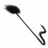 Kink - Fouet En Silicone Avec Plumes Pour Chatouiller 47 Cm